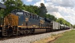 CSX 986 runs second